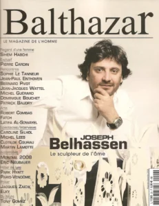 En 2008, Joseph Belhassen acceptait de faire la couverture du magazine Balthazar.