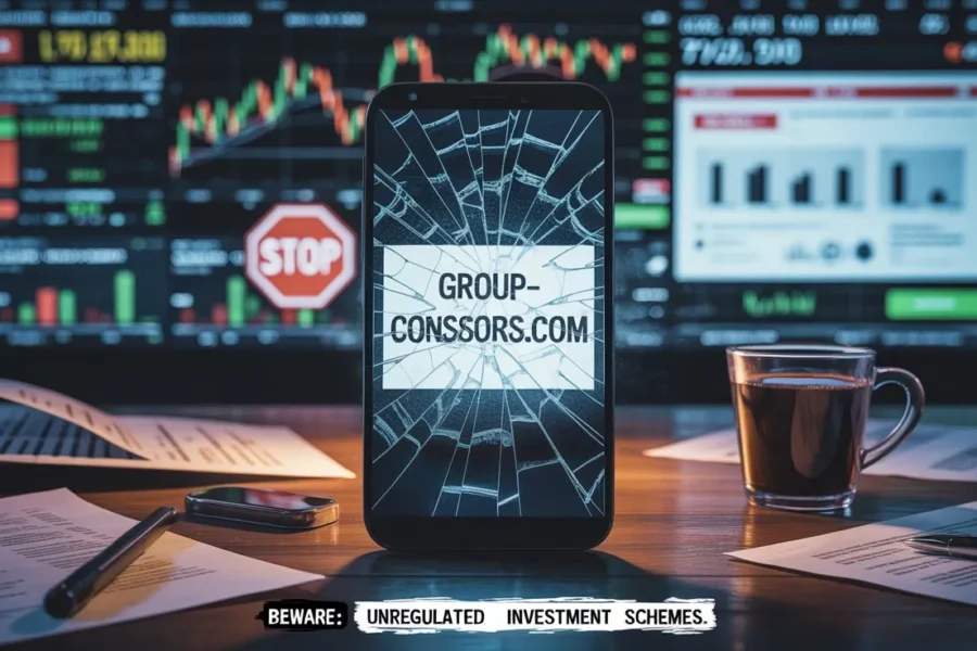 group-consors.com fausse banque d’investissement