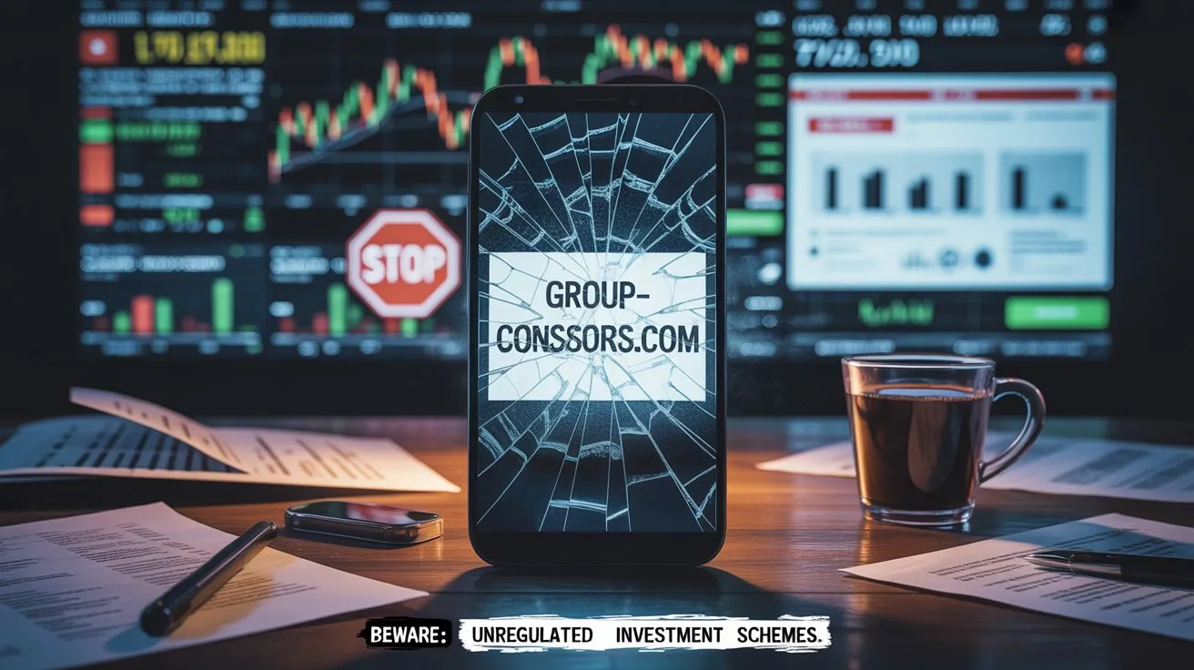 group-consors.com fausse banque d’investissement