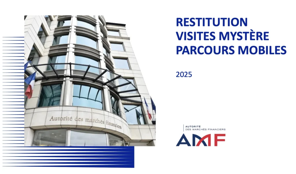 RESTITUTION VISITES MYSTÈRE PARCOURS MOBILES