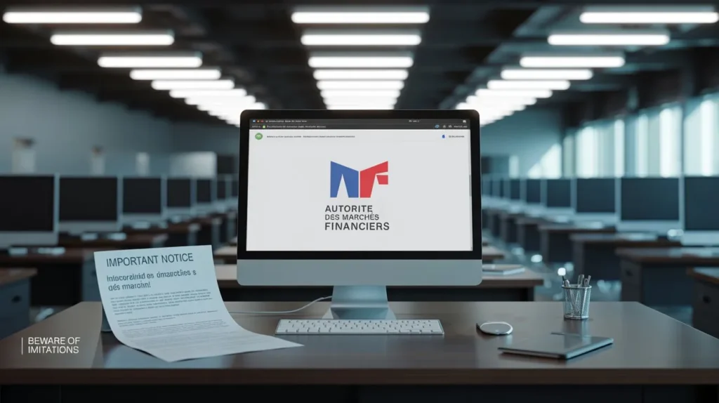 arnaque email AMF‑finance.io phishing faux AMF