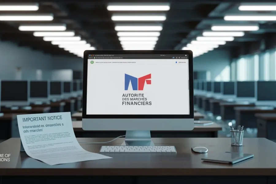arnaque email AMF‑finance.io phishing faux AMF