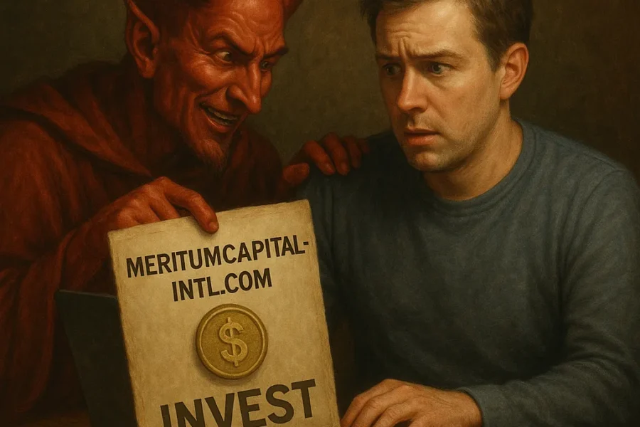arnaque Meritumcapital-intl.com plateforme d'investissement frauduleuse