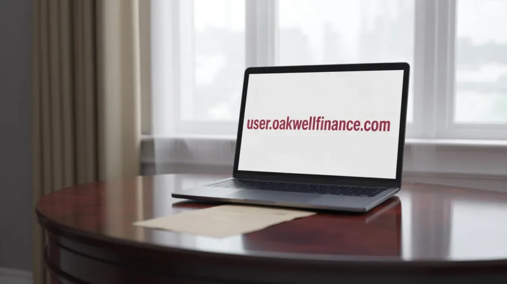 arnaque Oakwell Finance : capture site frauduleux