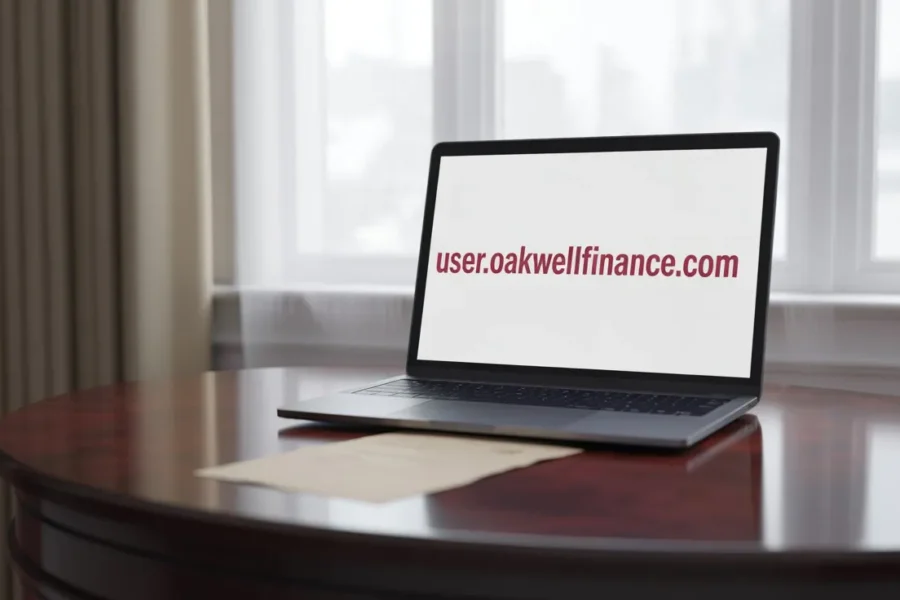 arnaque Oakwell Finance : capture site frauduleux