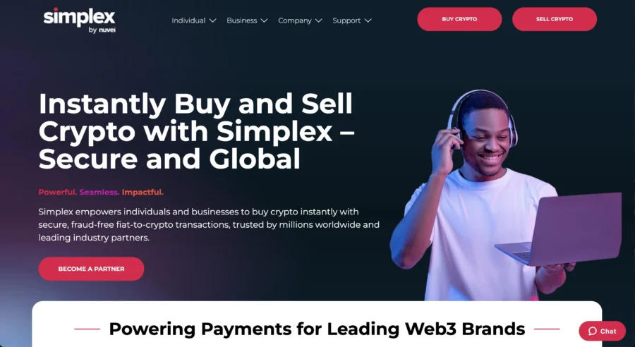 Simplex.com plateforme d'achat de cryptomonnaies