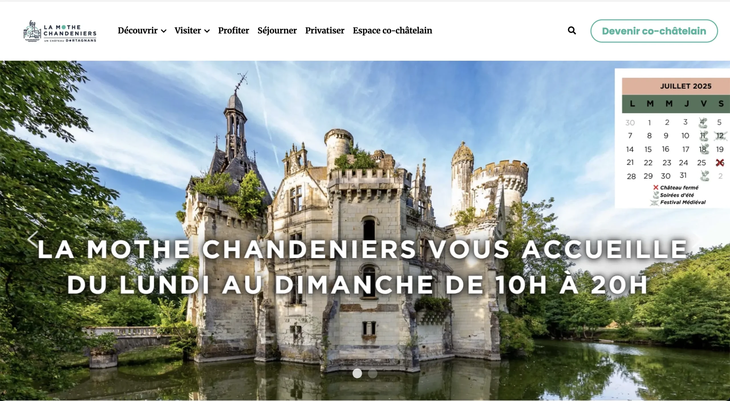 Chateau de la Mothe Chandeniers scaled