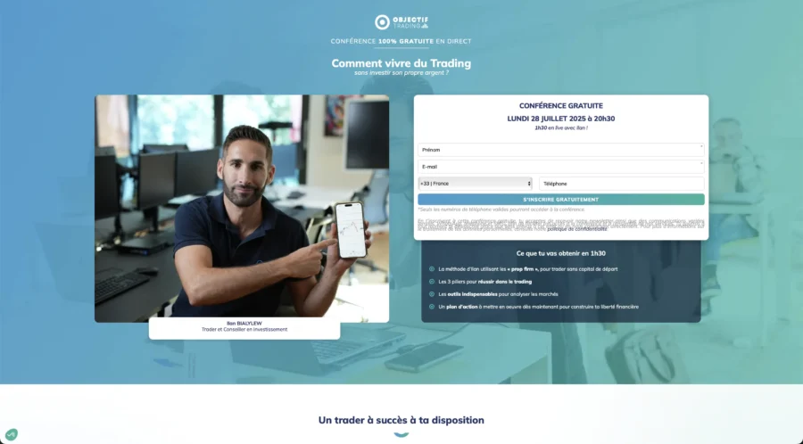 Ilan Bialylew objectif-trading arnaque potentielle