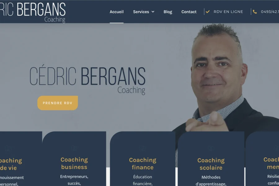 arnaque cedricbergans.com faux coach financier en ligne