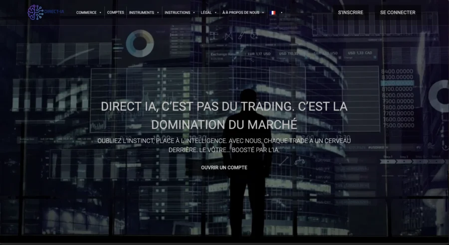 direct-ia.io arnaque plateforme intelligence artificielle frauduleuse