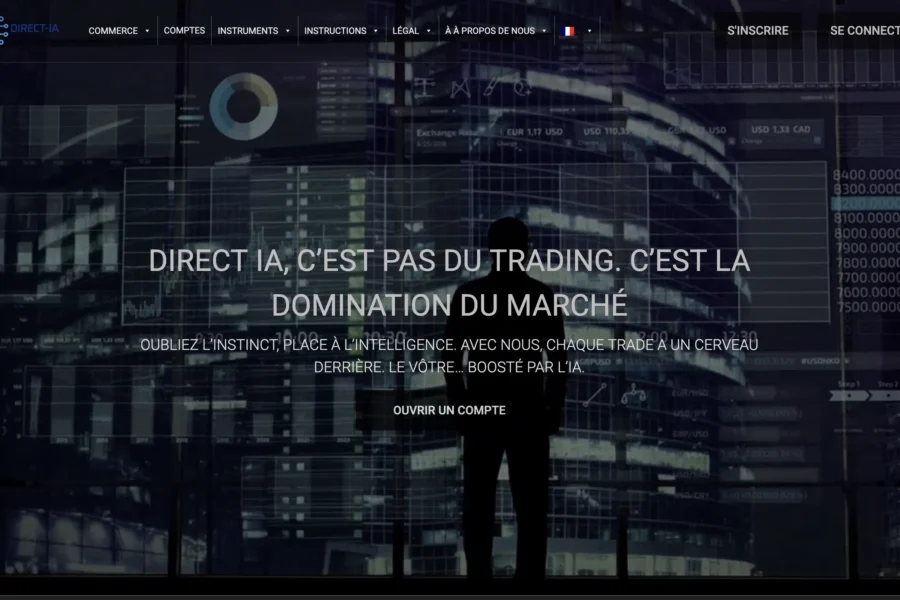 direct-ia.io arnaque plateforme intelligence artificielle frauduleuse