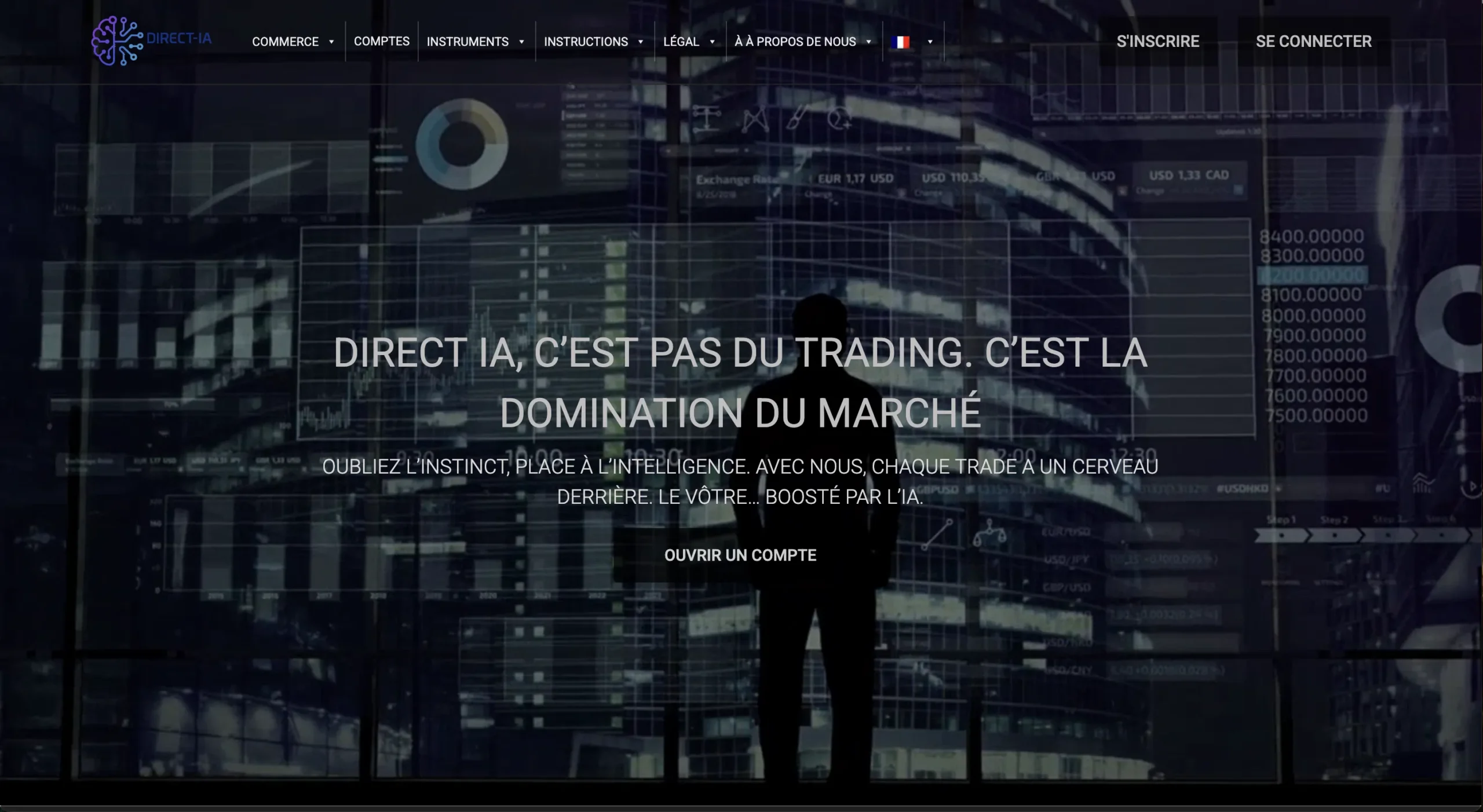 direct-ia.io arnaque plateforme intelligence artificielle frauduleuse
