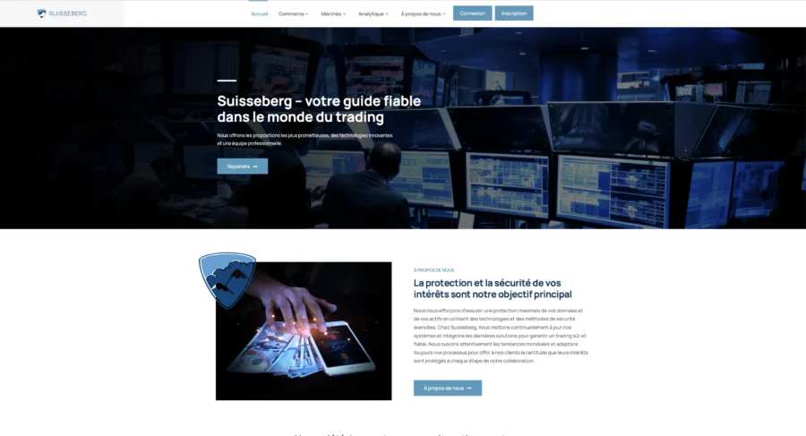 arnaque investissement en ligne suisseberg.pro