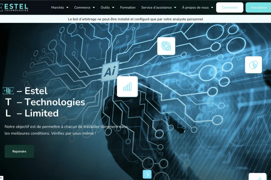 arnaque esteltechnologies usurpation d’identité d’entreprise