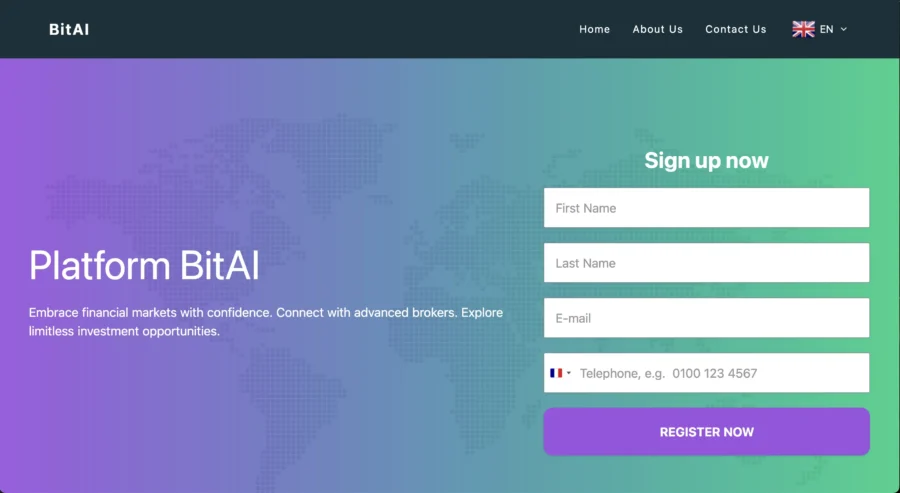 fausse application trading crypto bitaiapp.com