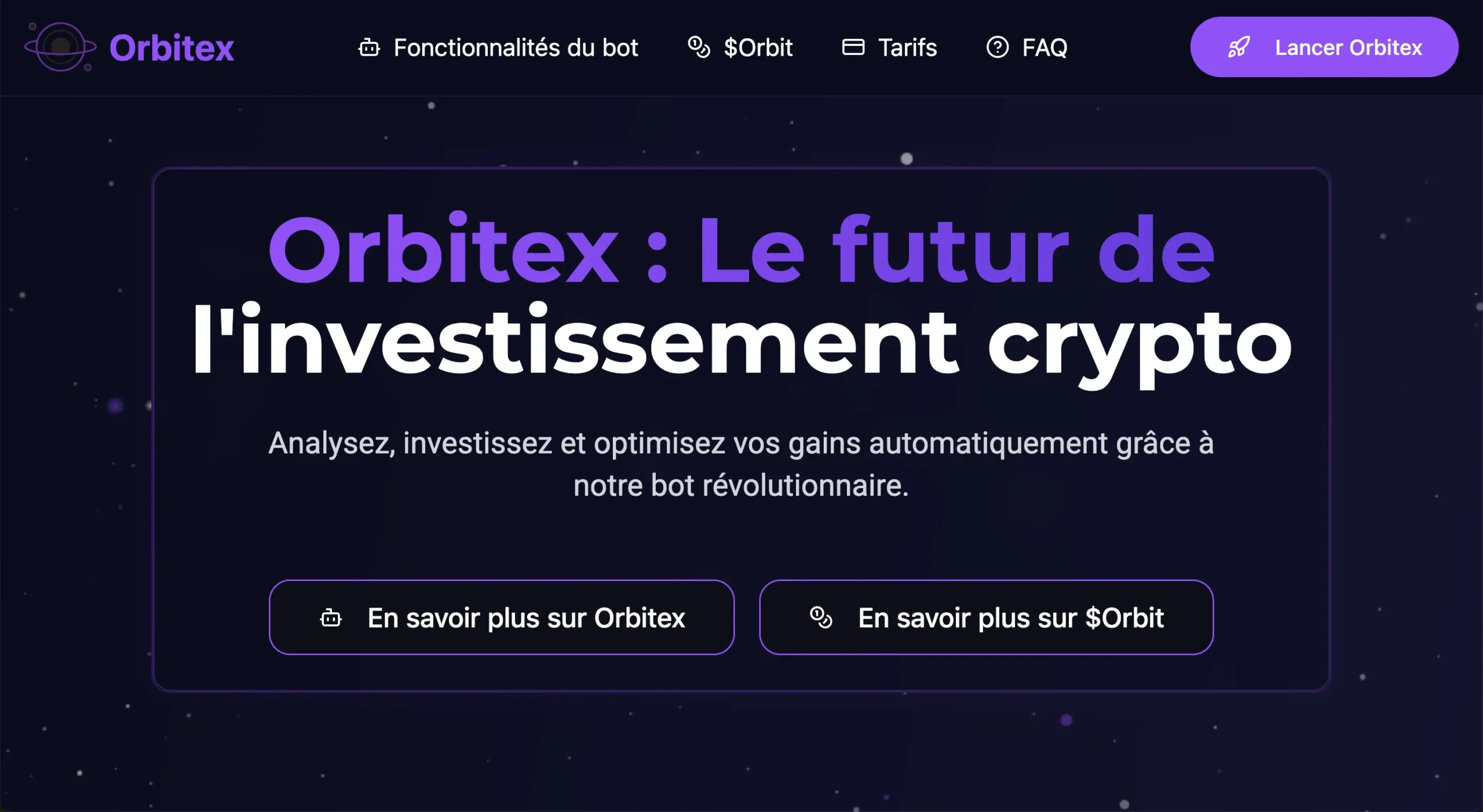 Orbitex-bot.com : notre avis sur cette arnaque crypto