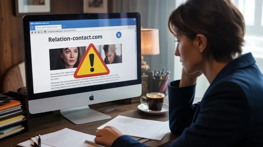 relation-contact.com faux service client frauduleux