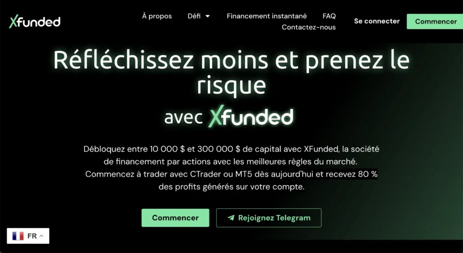 arnaque x-funded.com faux site de financement