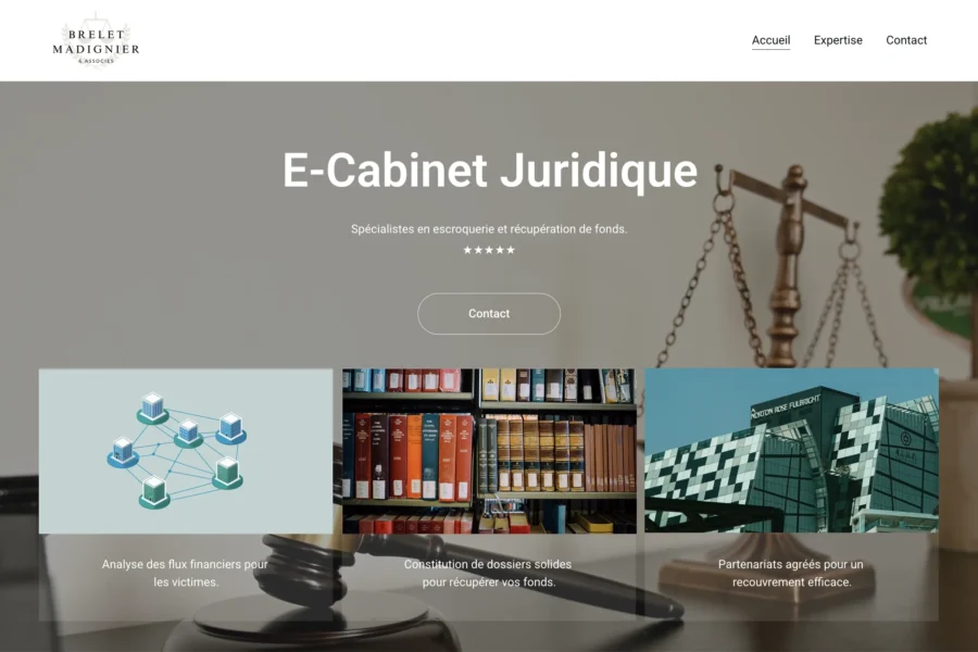 Investissement frauduleux Breletmadignier en ligne