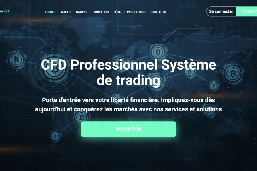 site stoxymarket.com lié à une arnaque de trading en ligne