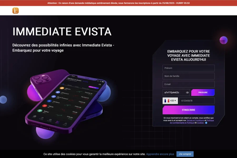 site tradenodepeak.com impliqué dans une arnaque de trading en ligne
