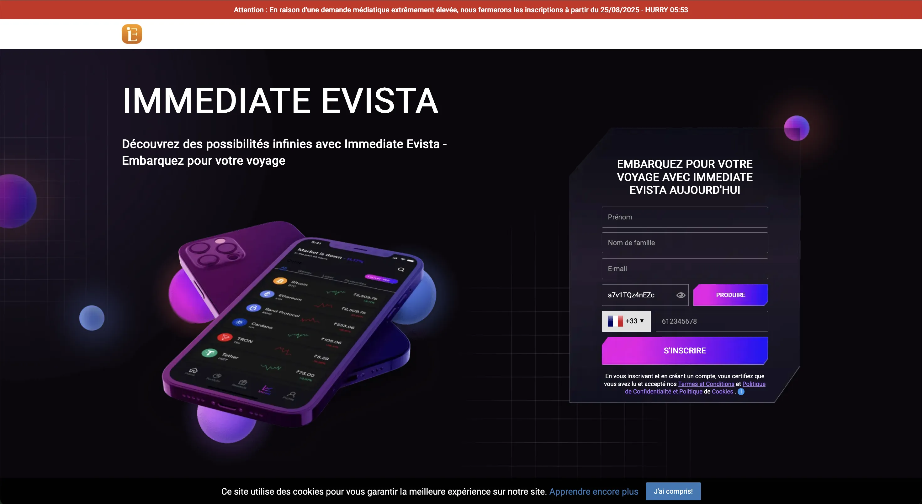 site tradenodepeak.com impliqué dans une arnaque de trading en ligne