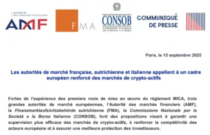 Extrait du communiqué de presse.