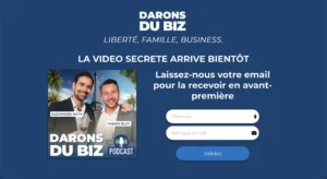 Darons du biz est le dernier concept lancé par Alexandre Roth.