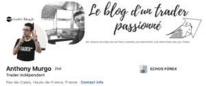 Profil Linkedin public d'Anthony Murgo.