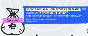 Extrait du rapport d'Addiction France.