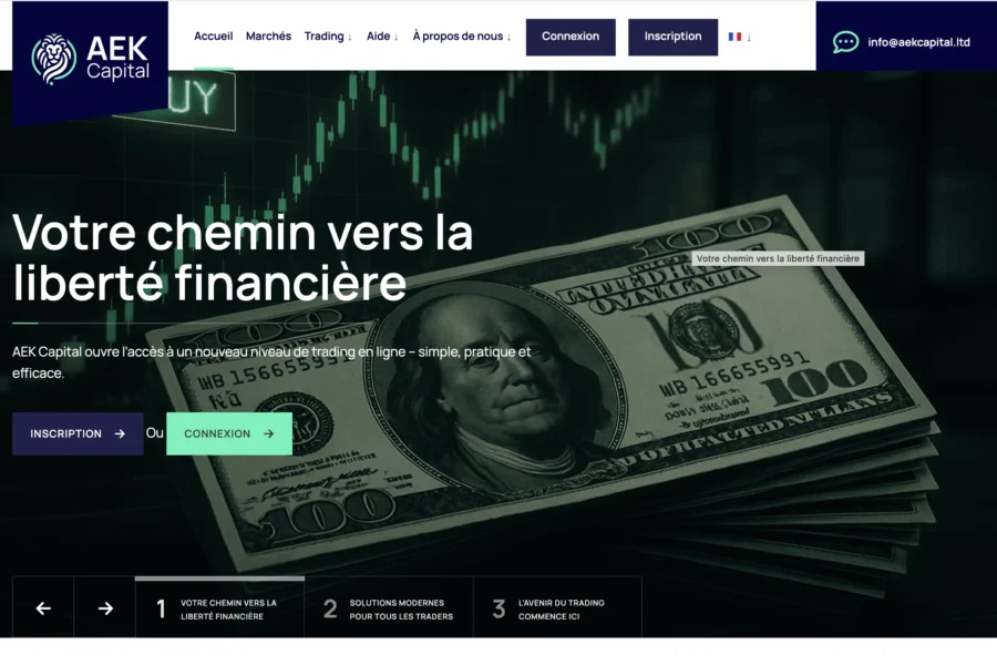 Aekcapital Ltd Arnaque Plateforme Investissement