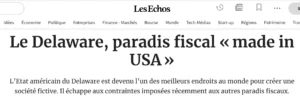 Extrait d'un article consacré au Delaware.