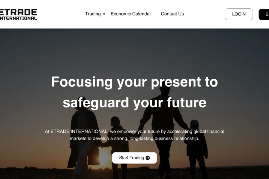 Etradeinternational Com Arnaque Plateforme Trading