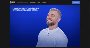 Page d'accueil d'un autre site de Kevin Mars.