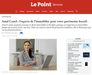 Amal Castel a acheté des publireportages dans la presse pour se crédibiliser.