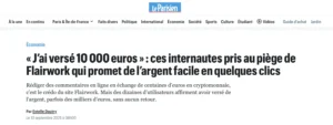 La Parisien se fait l'écho de l'affaire Flairwork.