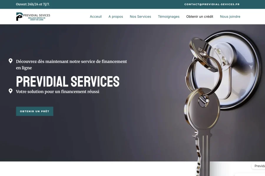 previdial-sevices.fr arnaque usurpation services financiers