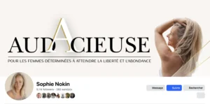 Extrait d'un des profil de Sophie Nokin.
