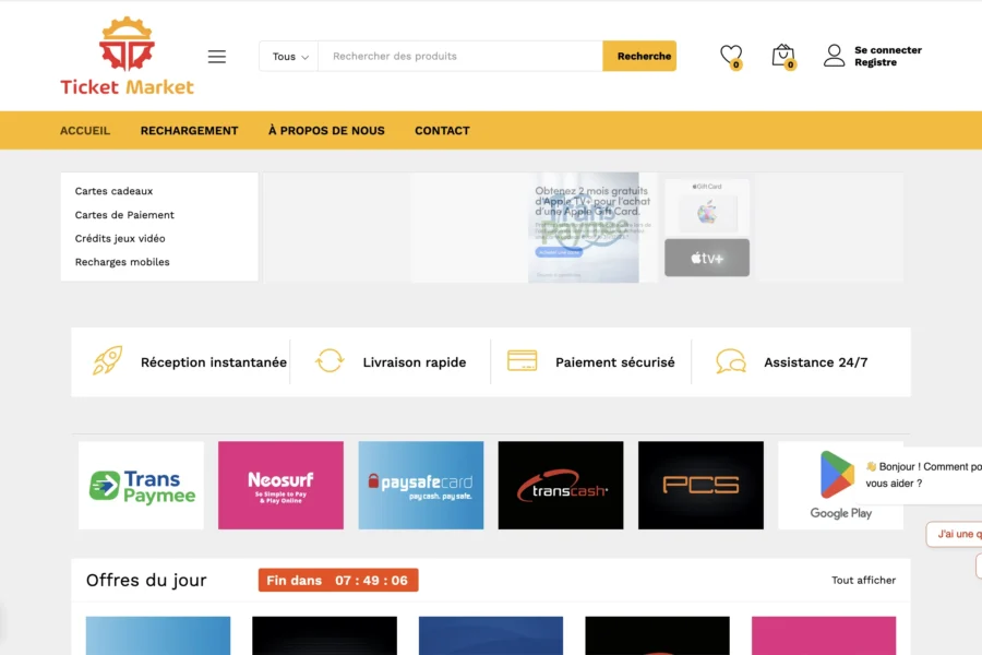 Recharge Tickets Com Arnaque Faux Service Recharge