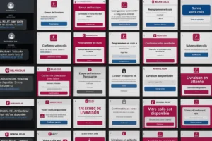 Compilation de contenu affichés par les différentes URL
