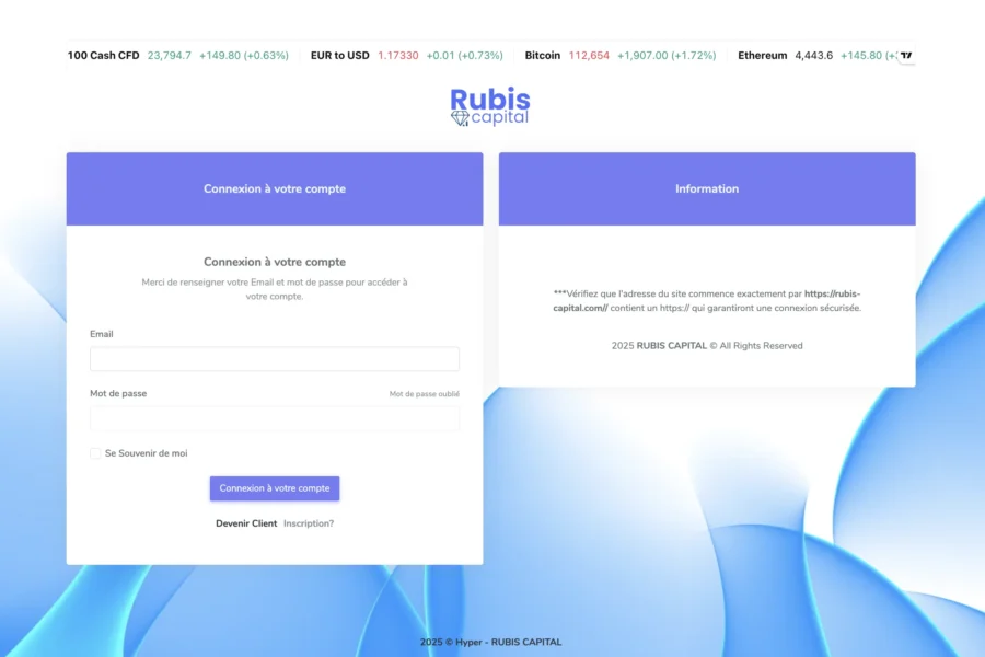 Rubis Capital Com Arnaque Investissement Frauduleux