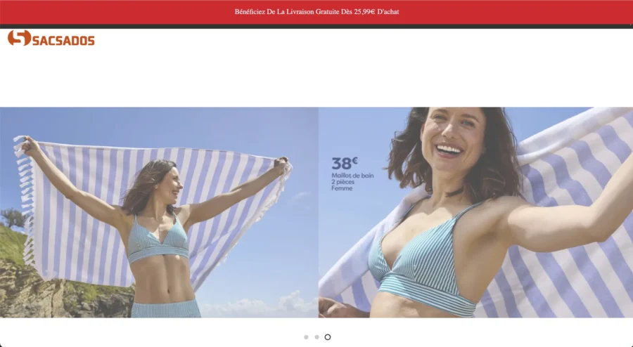 sacsadosdevoyage arnaque site e-commerce frauduleux