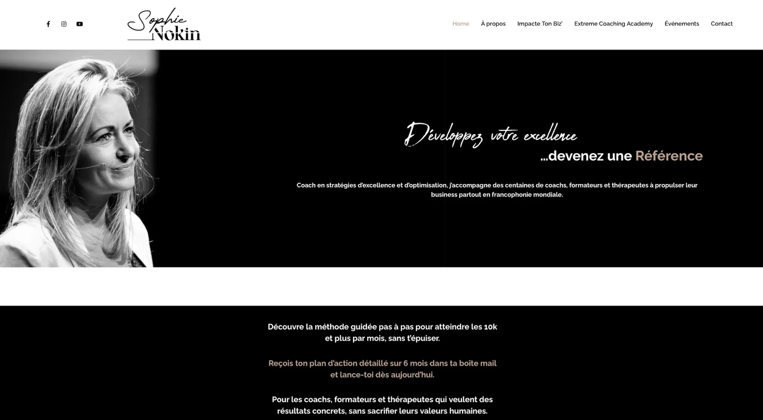 Sophie Nokin arnaque site frauduleux