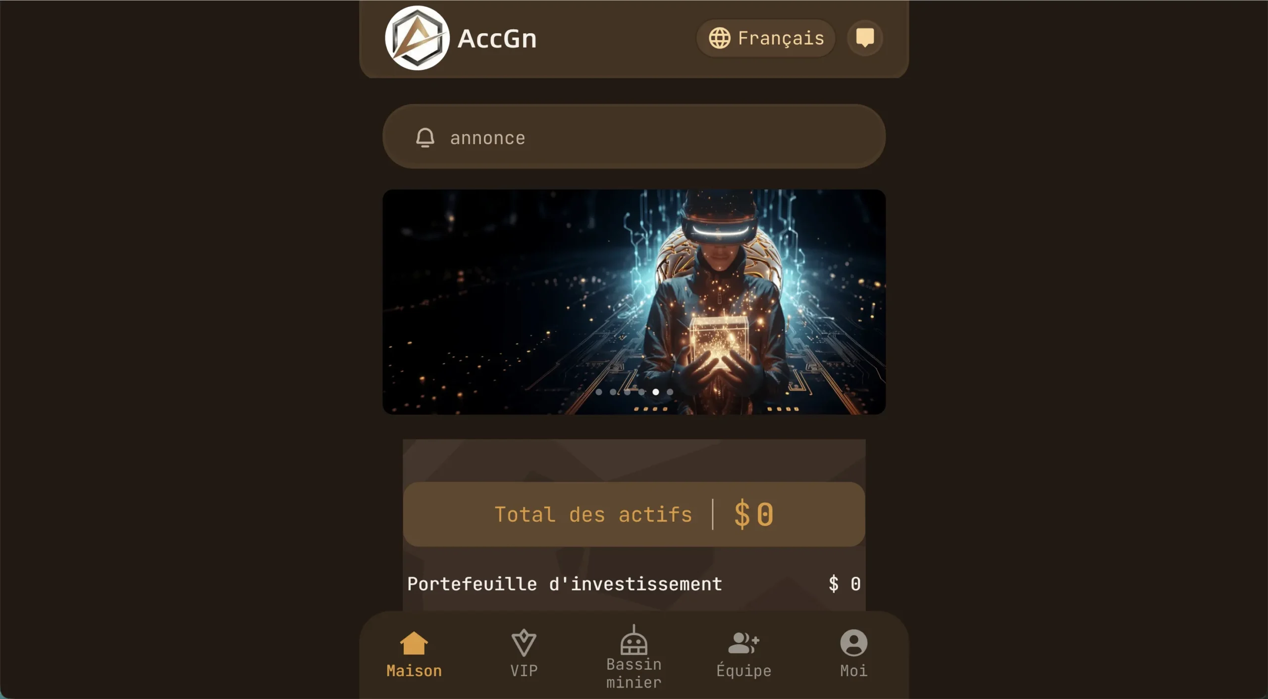 Accgnmine.top : grosse arnaque. Notre avis.