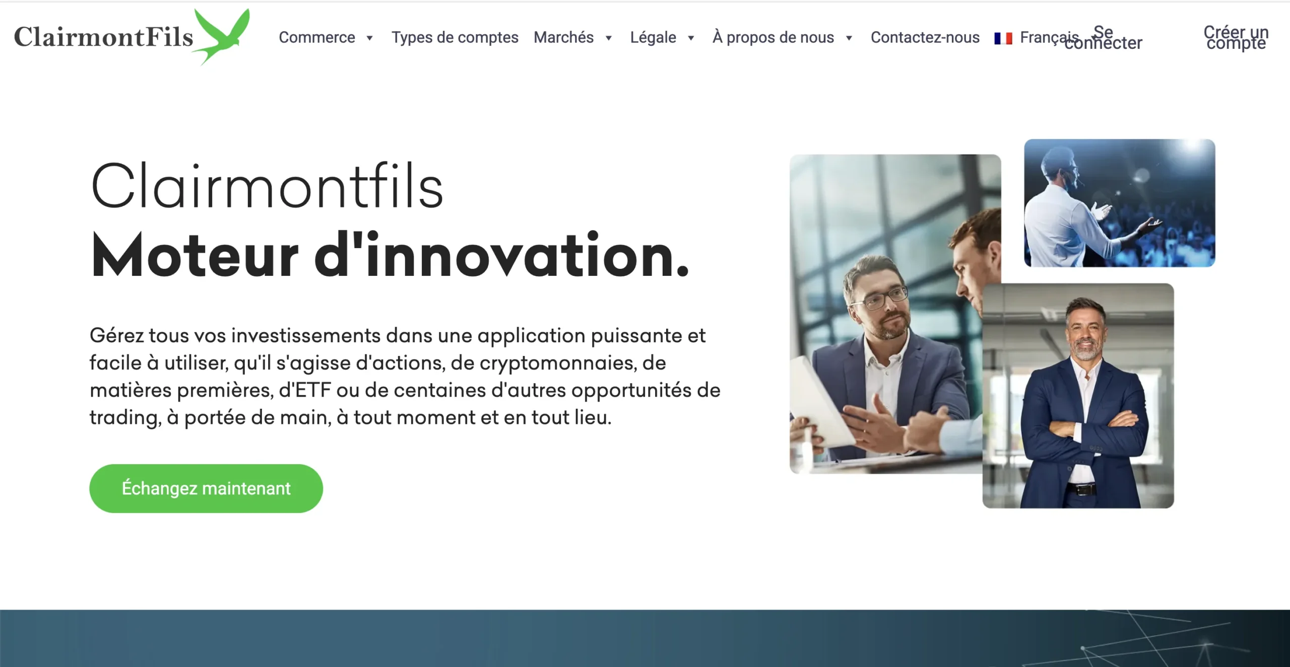 Clairmontfils Com Arnaque Fausse Entreprise Investissement