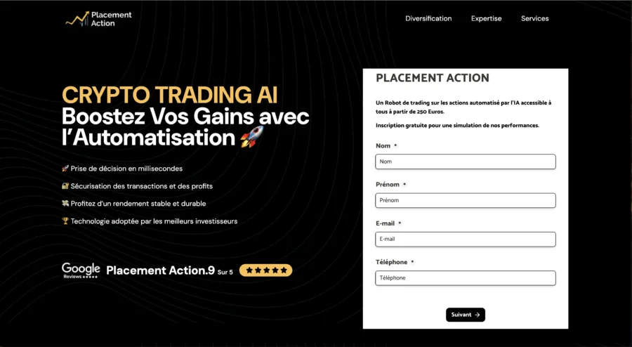 Placement Action.com