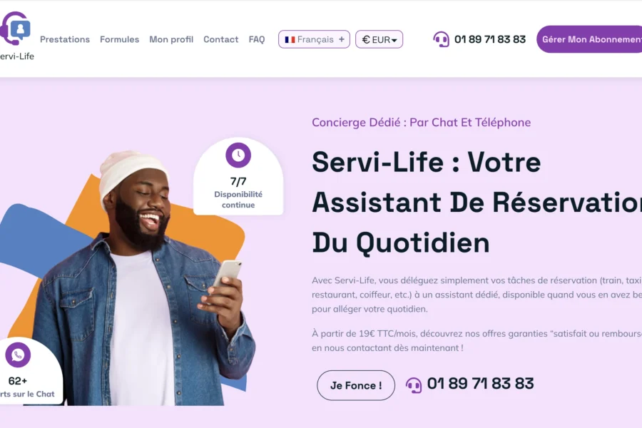 Servi Life.com Et Easy Rsv.com 2