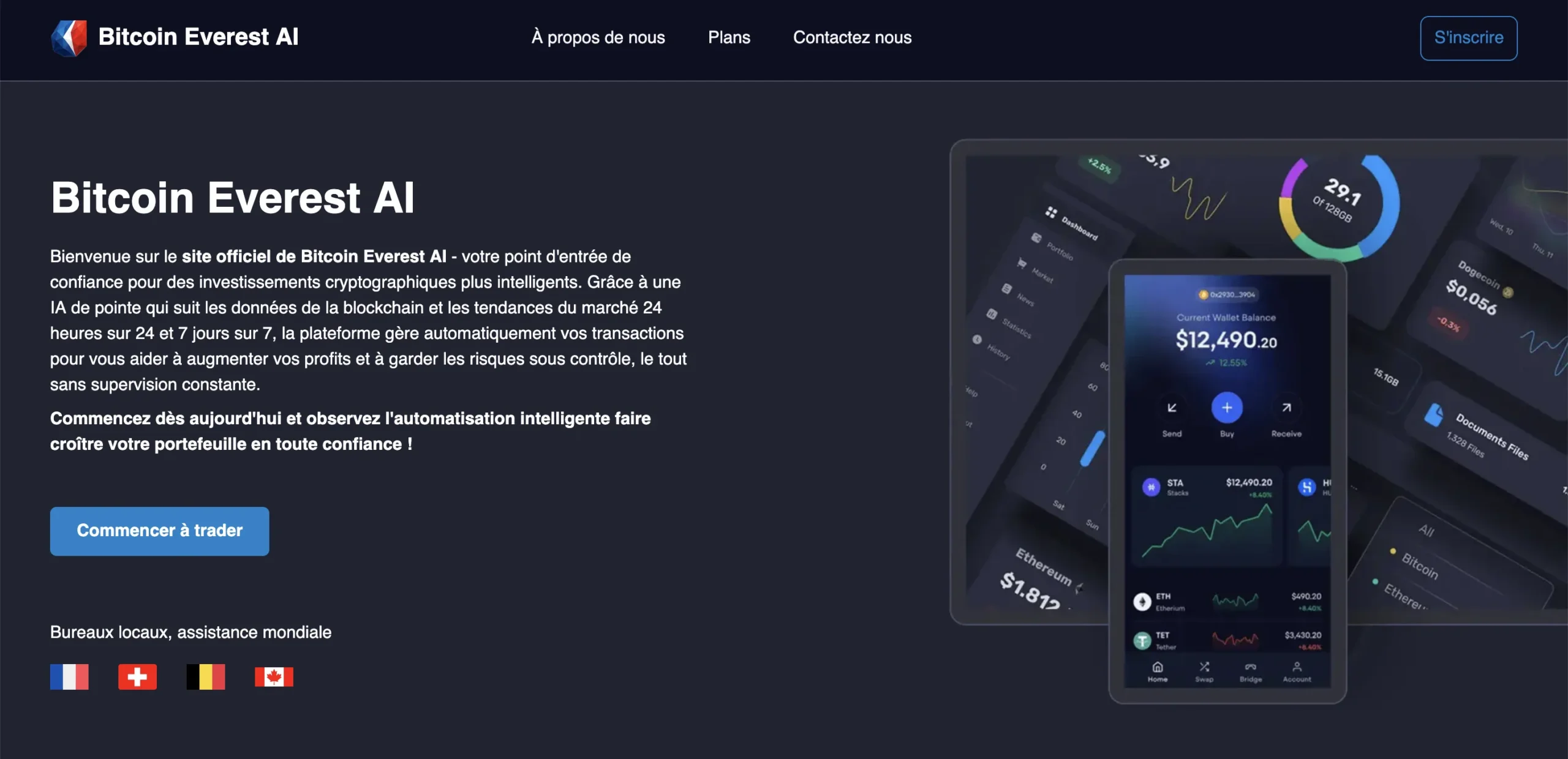 Bitcoin-everest-ai.fr: avis négatif. Attention arnaque!