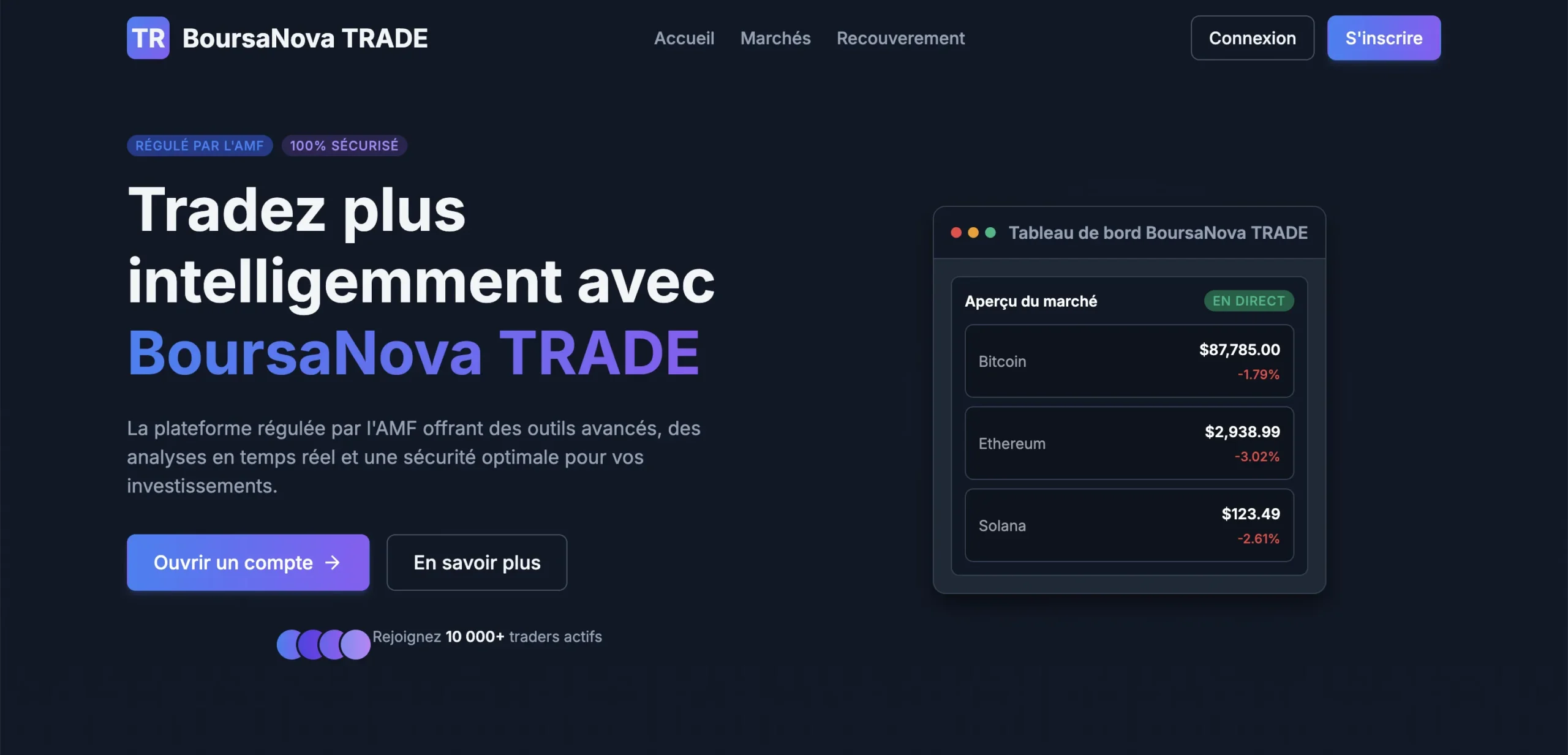 Boursanova-trade.com: se faire un avis sur cette escroquerie