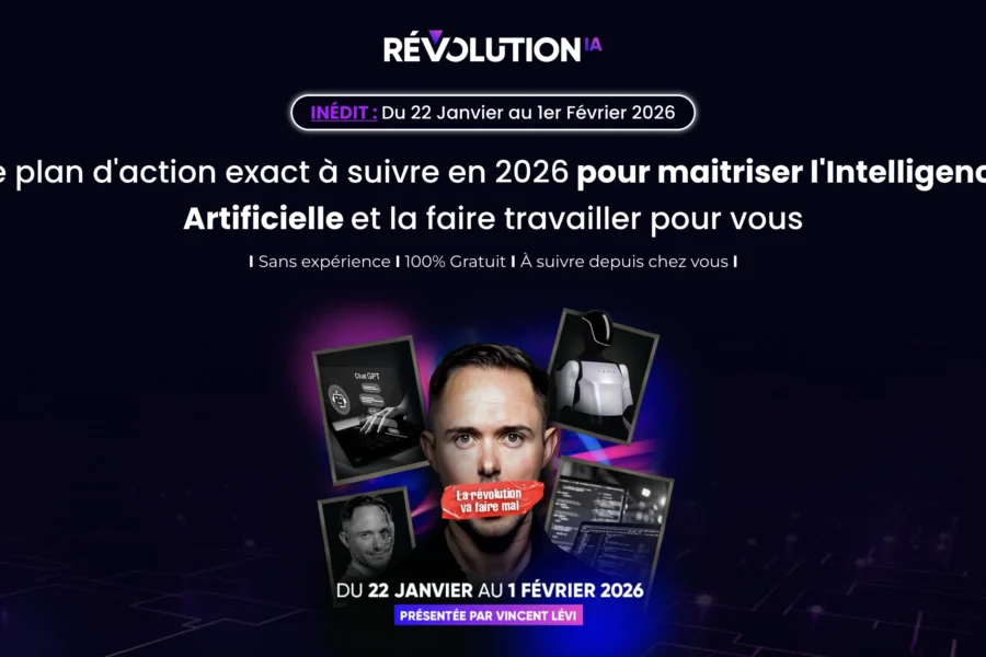 Que valent Revolution-ia.net et Vincent Levi Fahrni? Donnez votre avis sur cet influenceur et coach.
